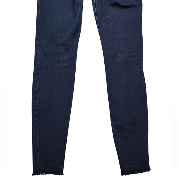 SPANX Vintage Black Distressed Ankle Jeggings - Picture 5 of 8